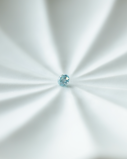 アイスブルーダイヤモンド　ルース　0.2ct