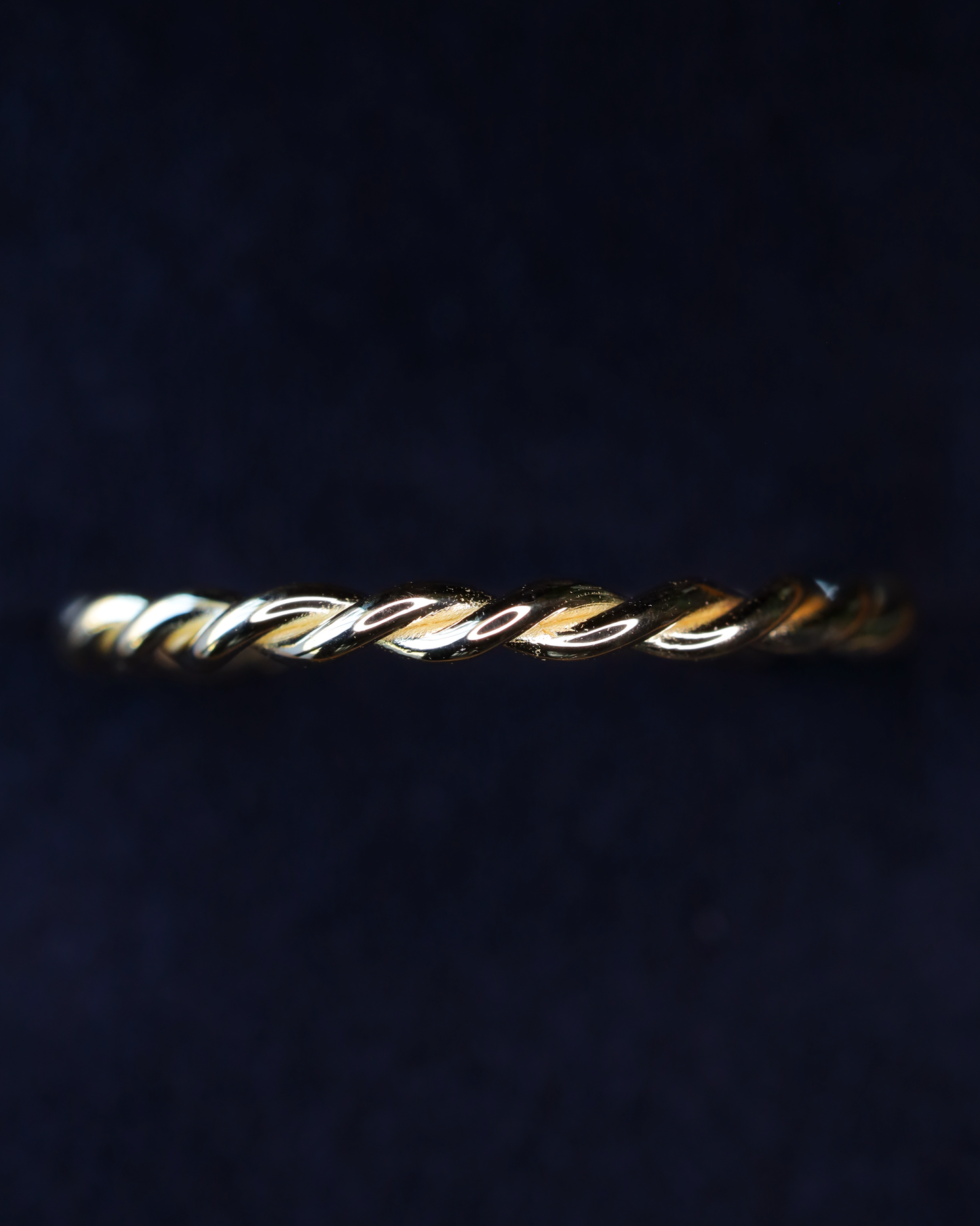 【店主手作り】K18しめ縄リング