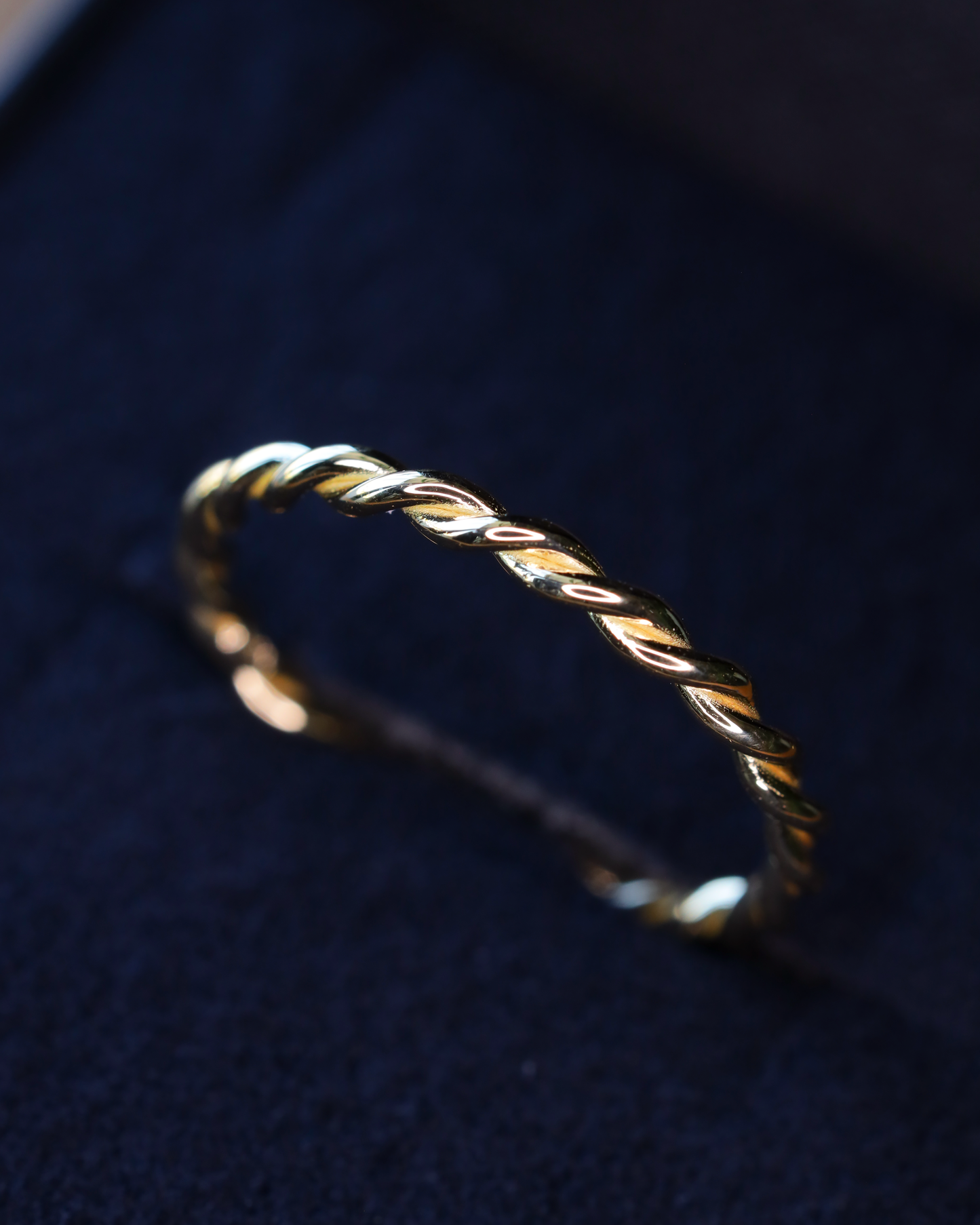 【店主手作り】K18しめ縄リング