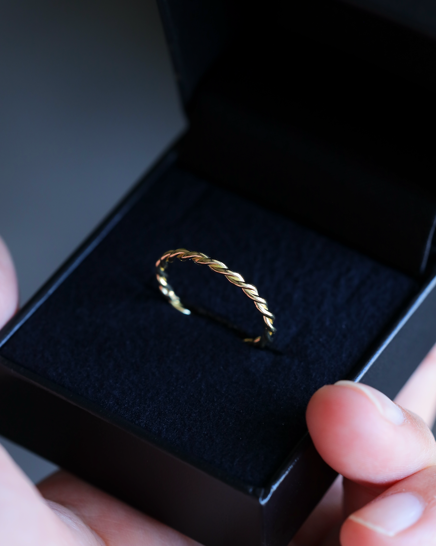 【店主手作り】K18しめ縄リング