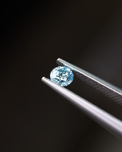 アイスブルーダイヤモンド　ルース　0.2ct