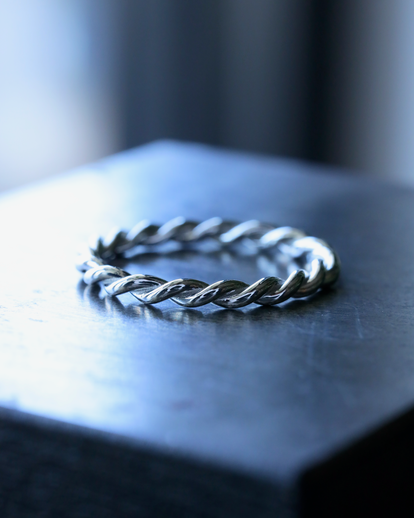 【店主手作り】Pt900しめ縄リング