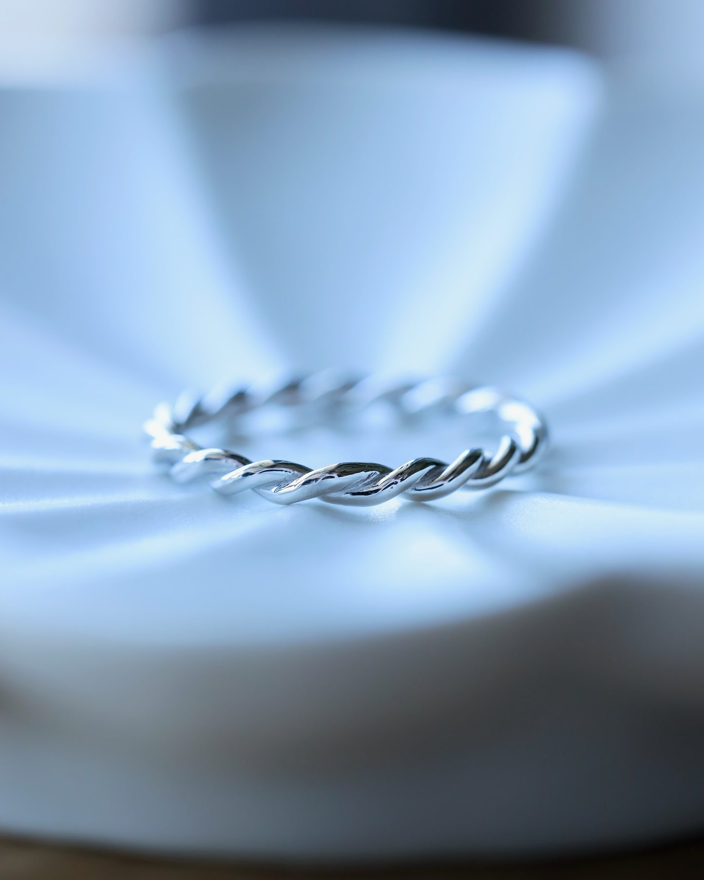 【店主手作り】Pt900しめ縄リング