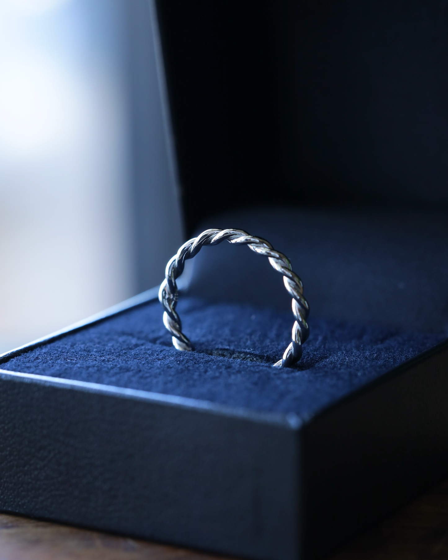 【店主手作り】Pt900しめ縄リング