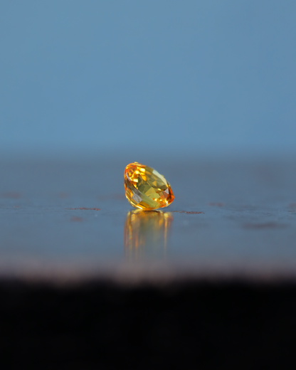 イエローサファイア　ルース　0.50ct