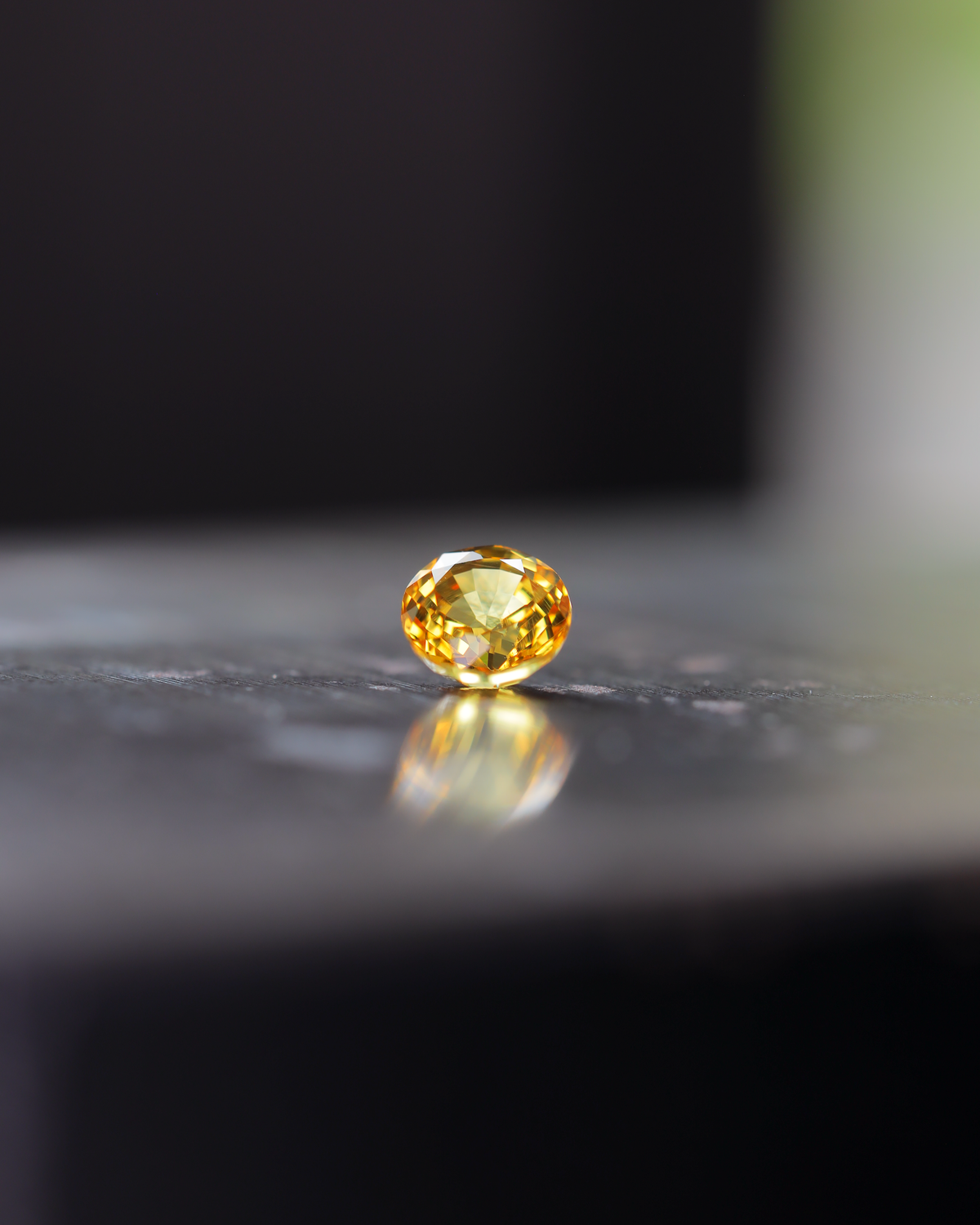 イエローサファイア　ルース　0.50ct
