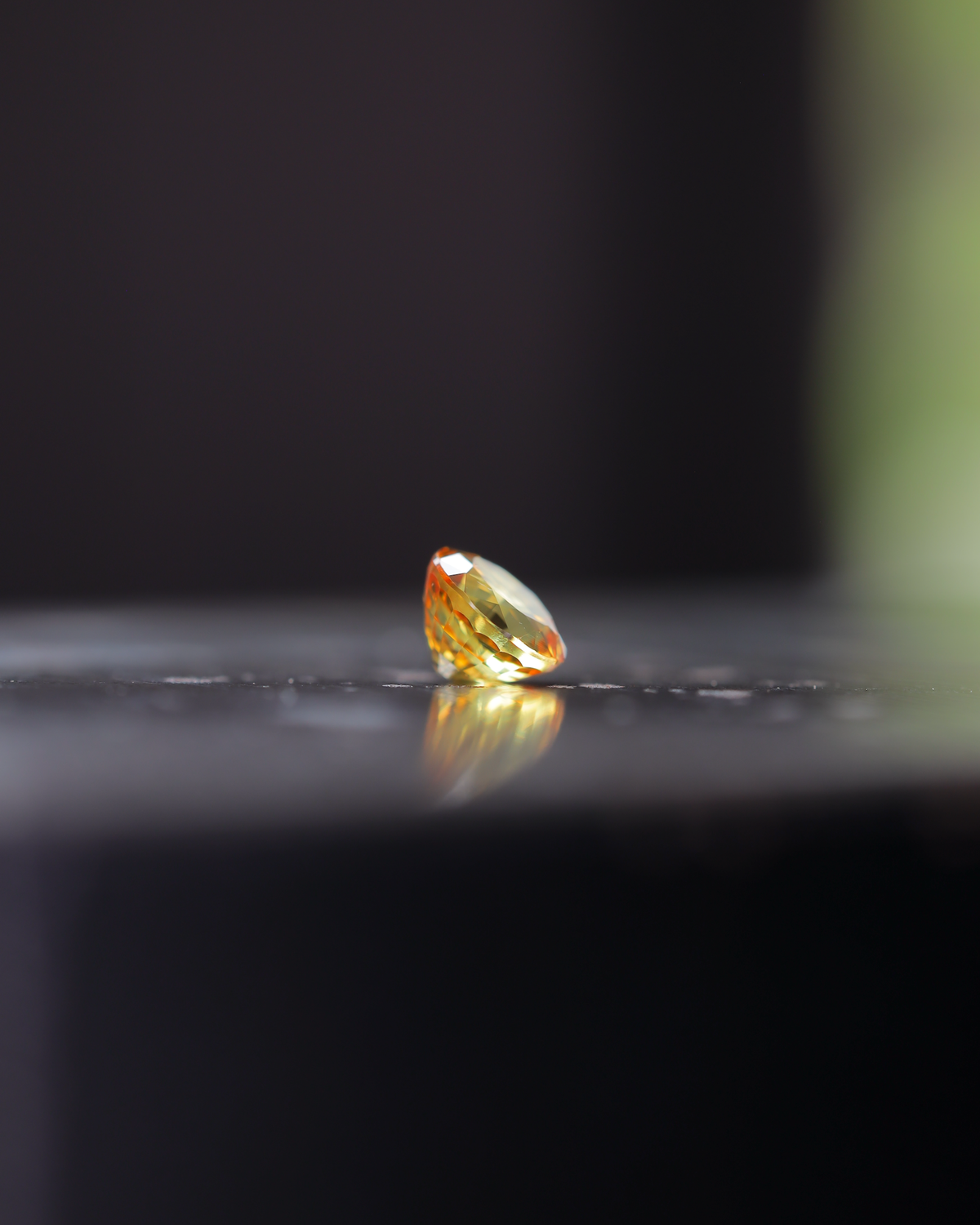 イエローサファイア　ルース　0.50ct