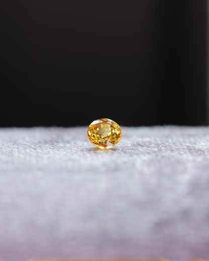 イエローサファイア　ルース　0.50ct