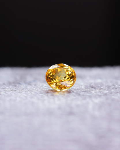 イエローサファイア　ルース　0.50ct