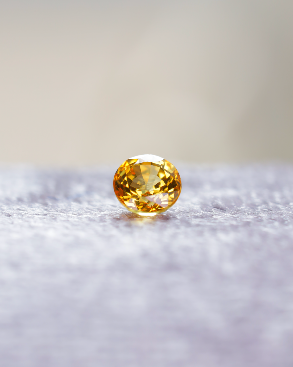 イエローサファイア　ルース　0.50ct