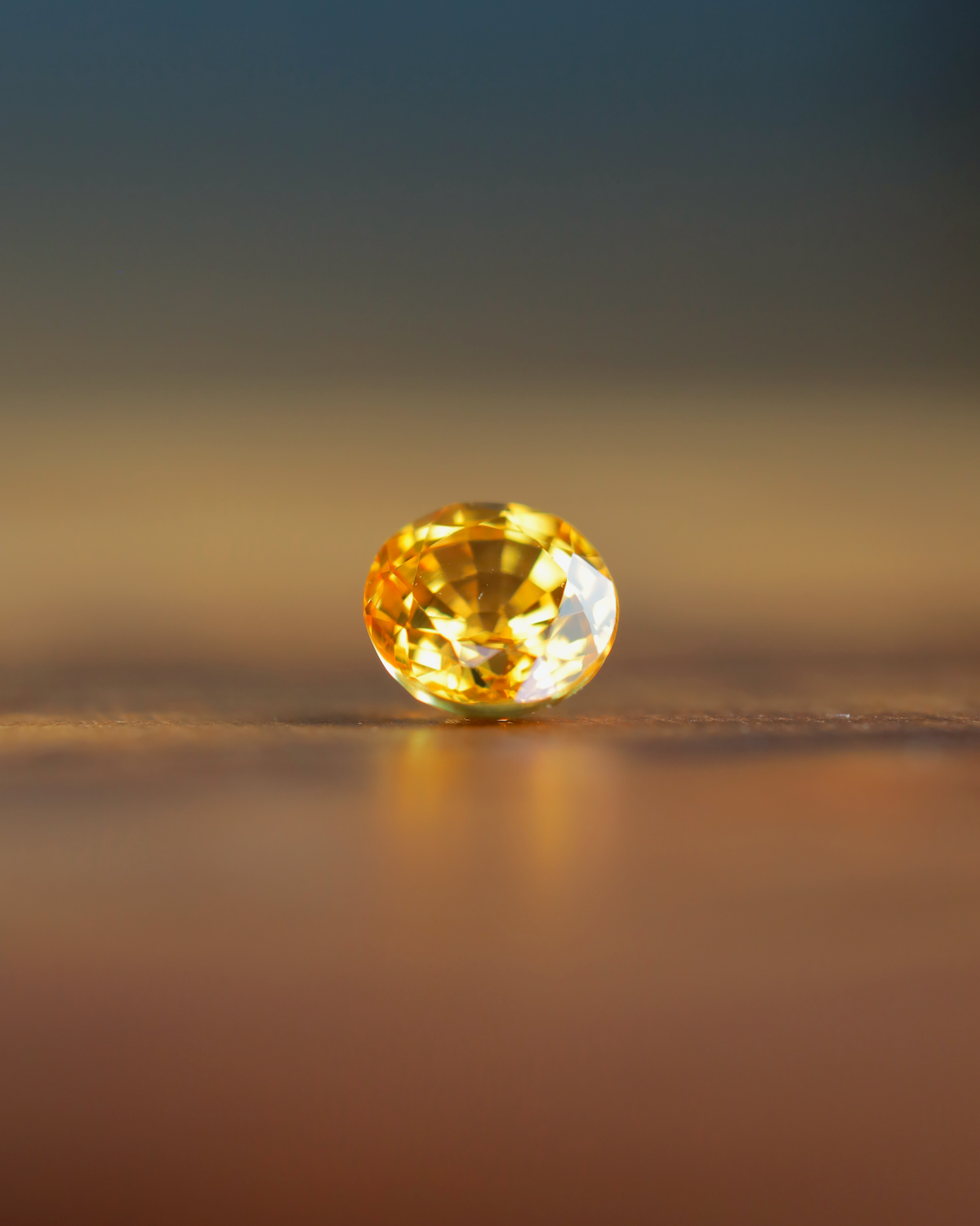 イエローサファイア　ルース　0.50ct