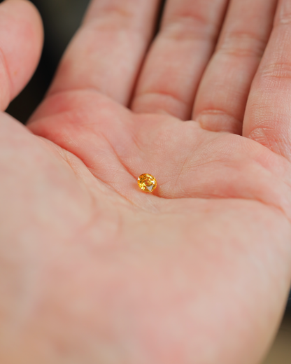 イエローサファイア　ルース　0.50ct