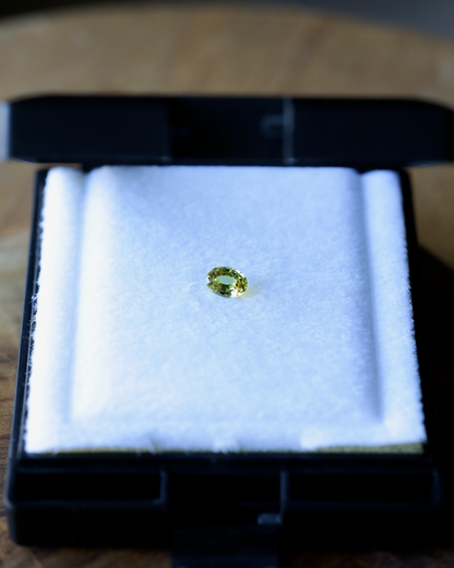 イエローサファイア　ルース　0.7ct