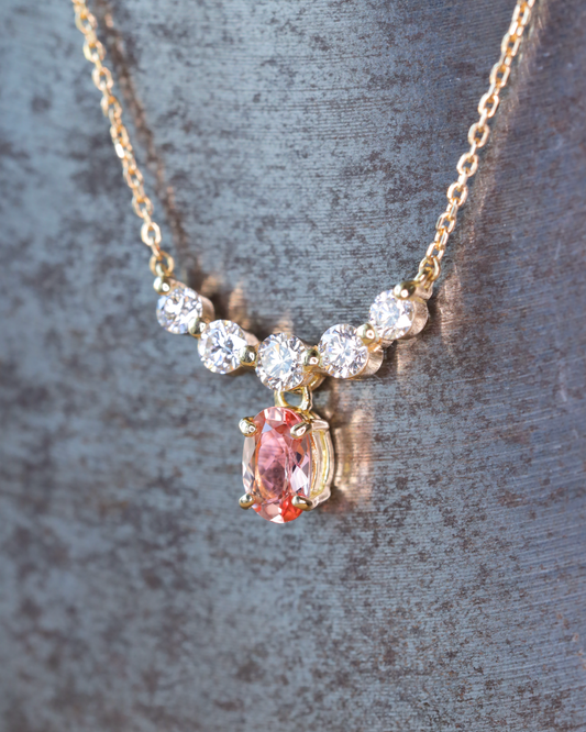 【スペシャル】インペリアルトパーズK18ペンダント