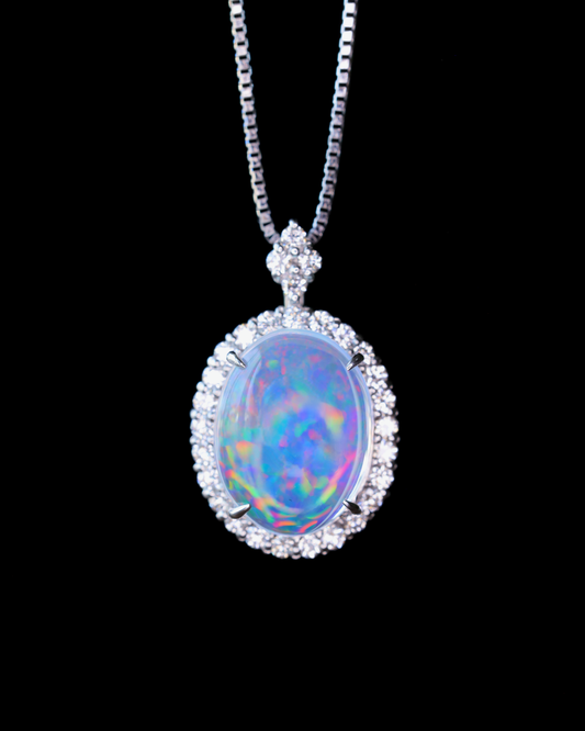 【スペシャル】ウォーターオパールPtペンダント