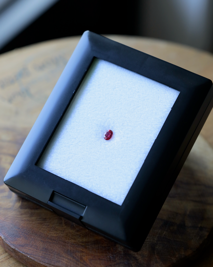 非加熱ピジョンブラッドルビー　ルース　0.23ct