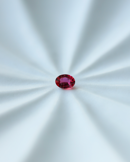 非加熱ピジョンブラッドルビー　ルース　0.23ct