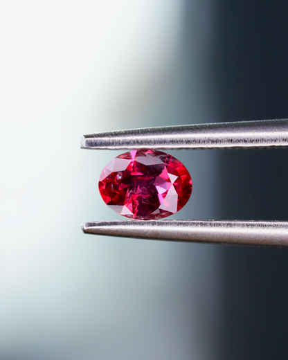 非加熱ピジョンブラッドルビー　ルース　0.23ct
