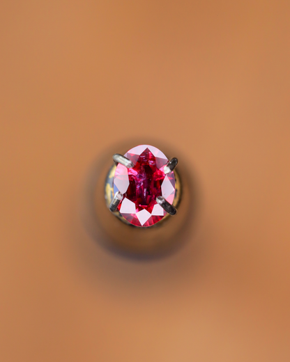 非加熱ピジョンブラッドルビー　ルース　0.23ct