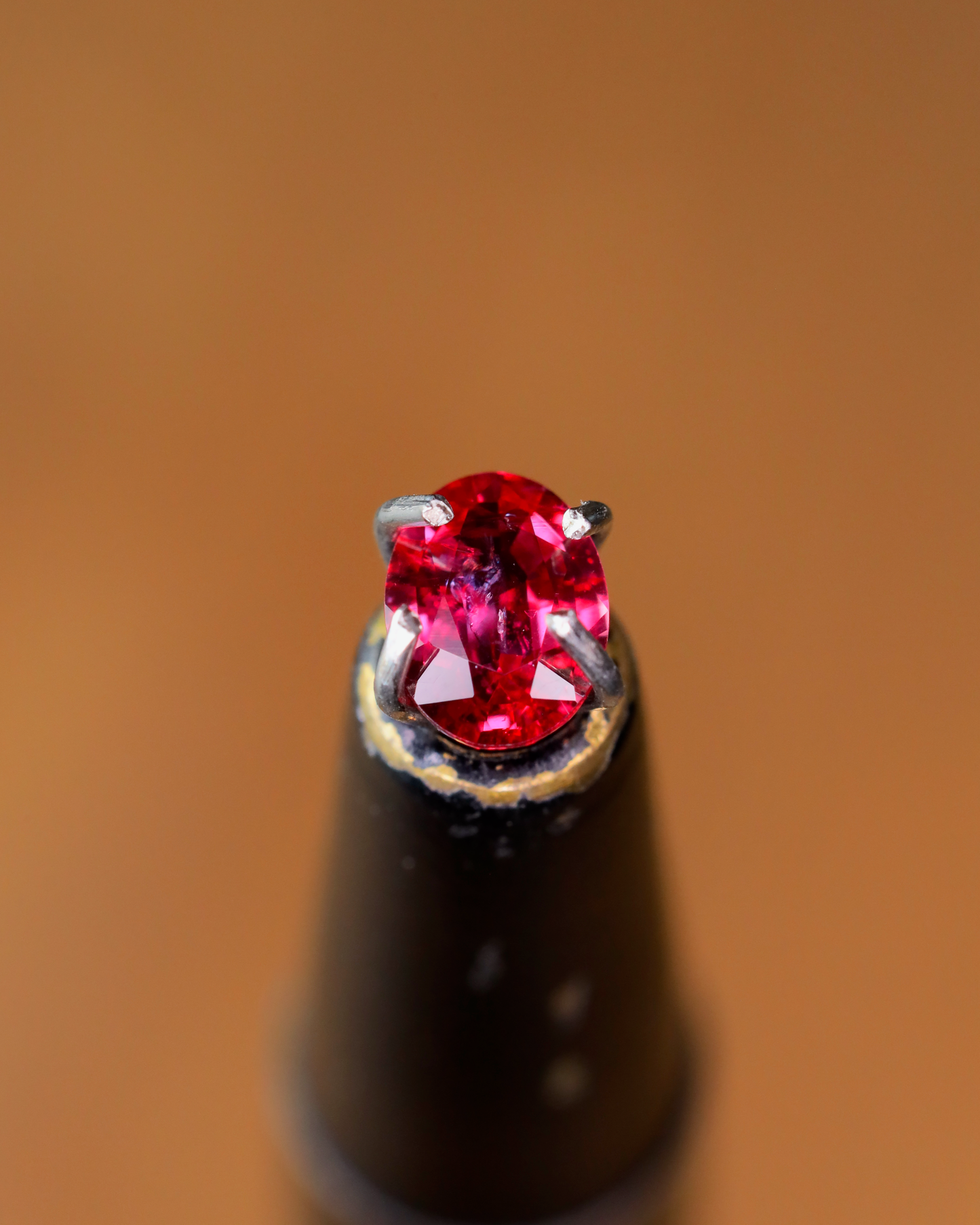 非加熱ピジョンブラッドルビー　ルース　0.23ct
