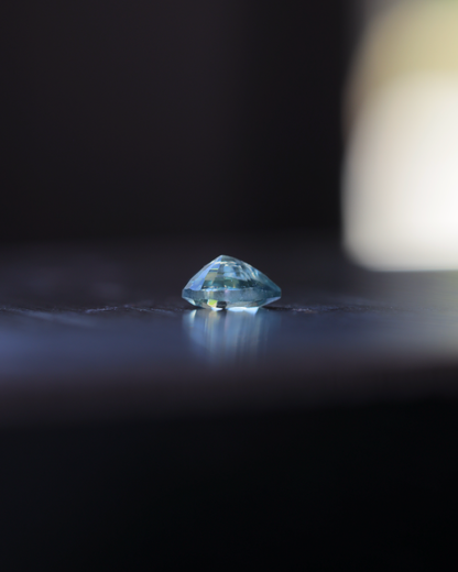 バイカラーサファイア　ルース　0.42ct