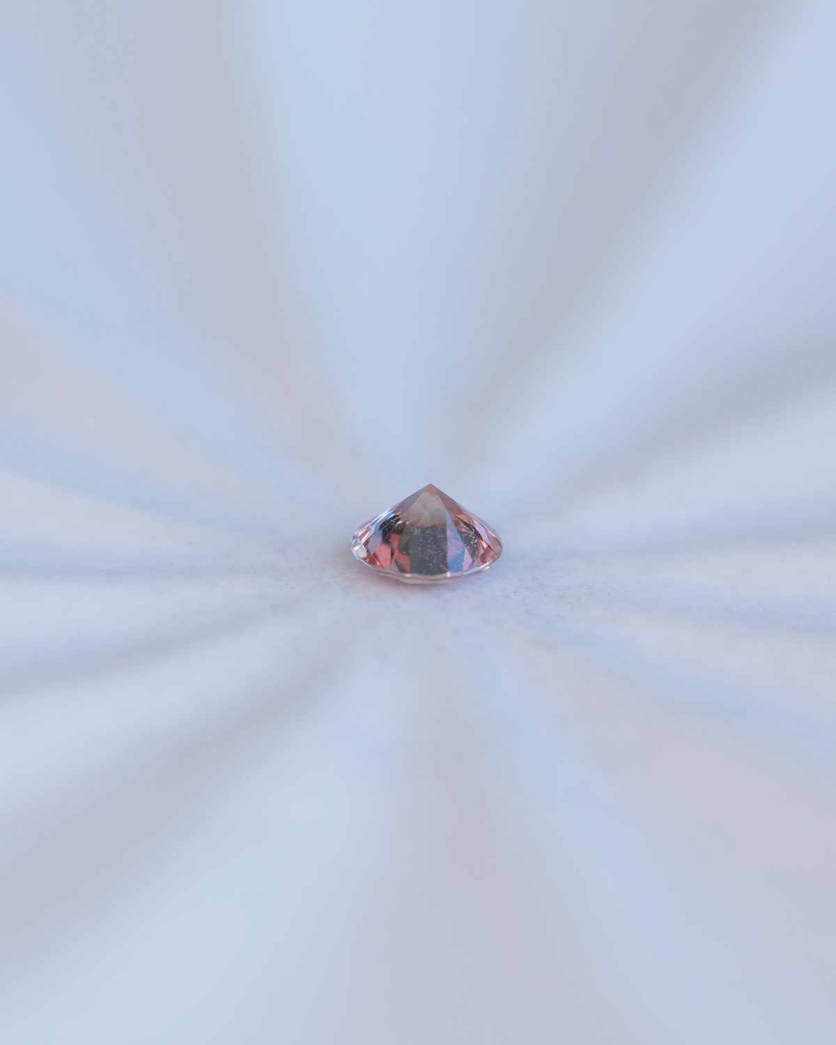 パパラチアサファイア　ルース　0.341ct