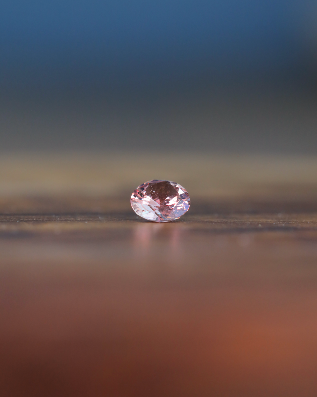 パパラチアサファイア　ルース　0.341ct