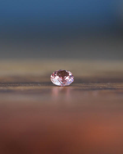 パパラチアサファイア　ルース　0.341ct