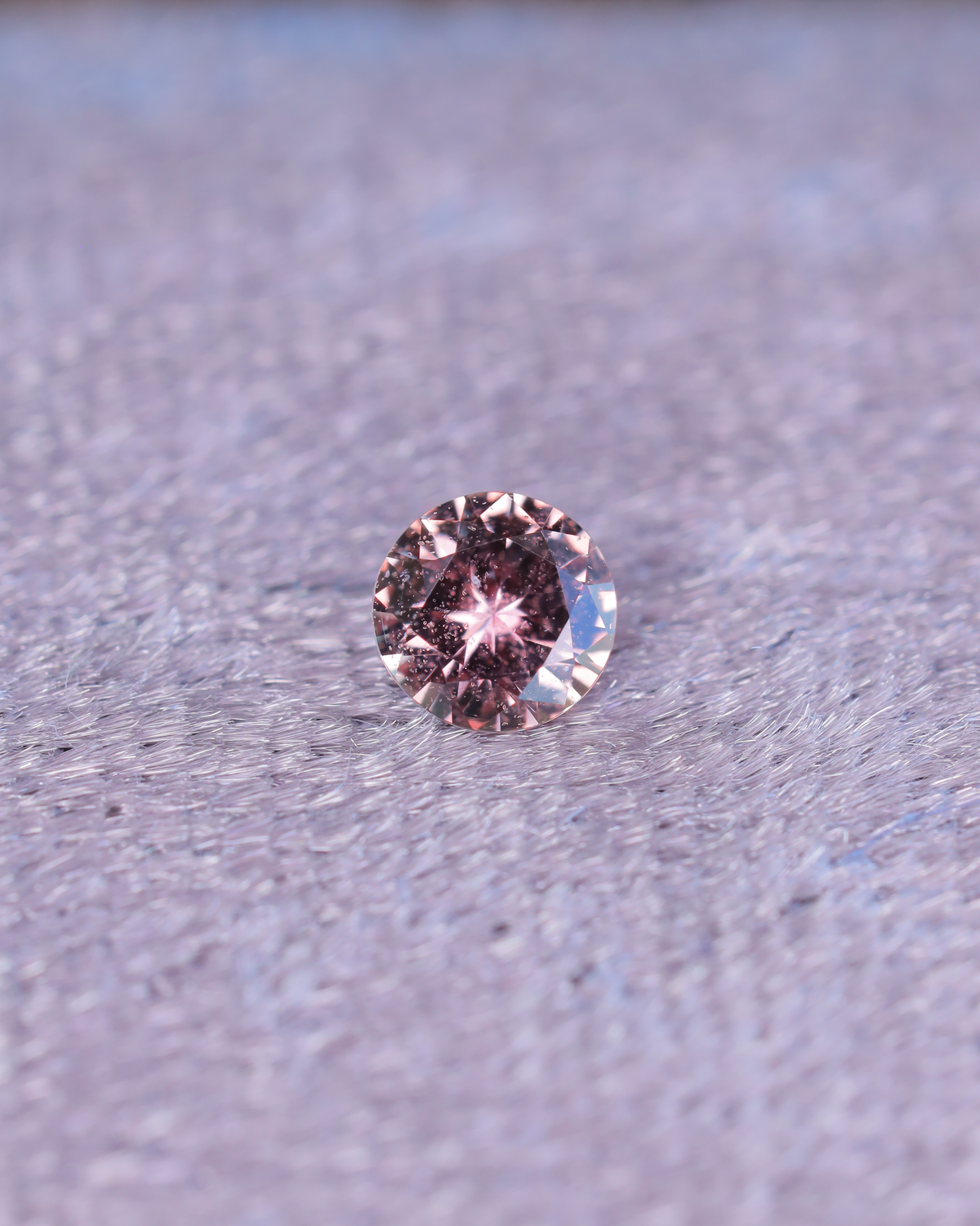 パパラチアサファイア　ルース　0.341ct