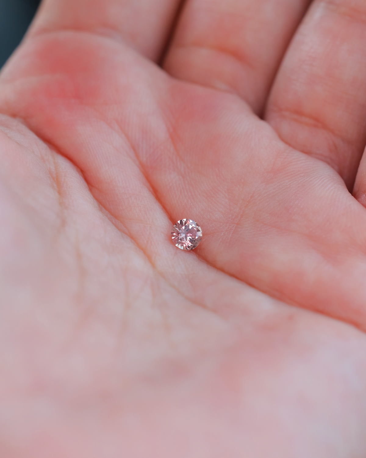 パパラチアサファイア　ルース　0.341ct