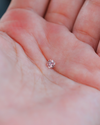 パパラチアサファイア　ルース　0.341ct