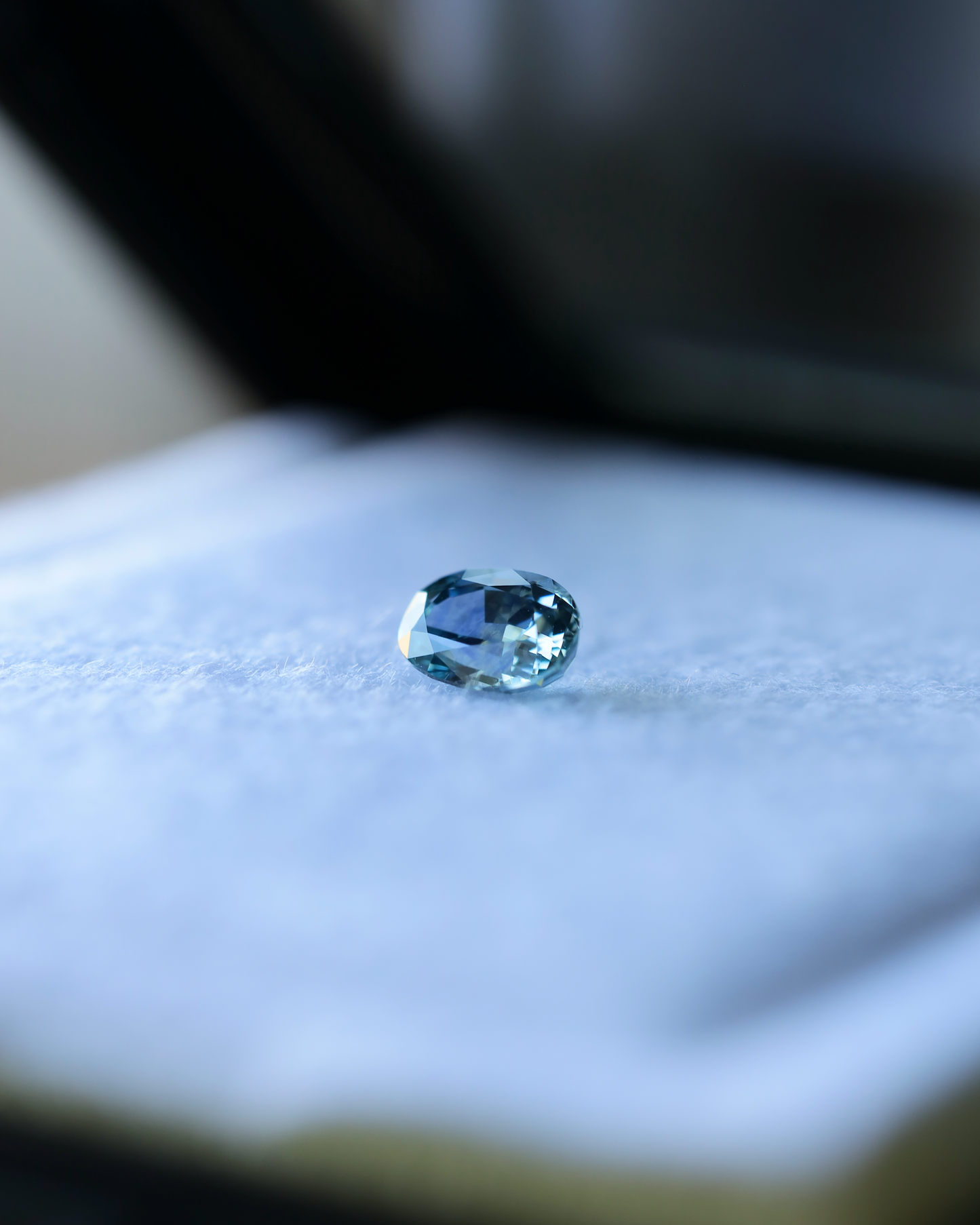 モンタナサファイア　ルース　0.71ct