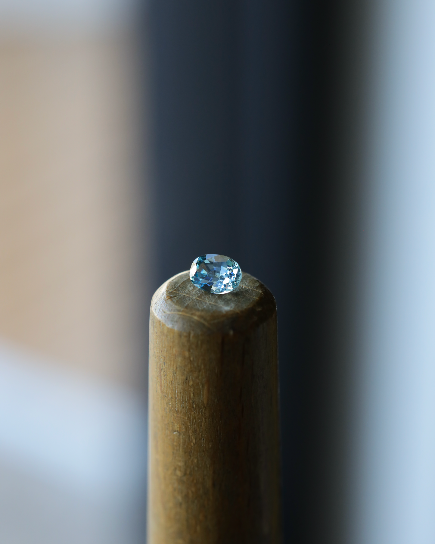 モンタナサファイア　ルース　0.71ct