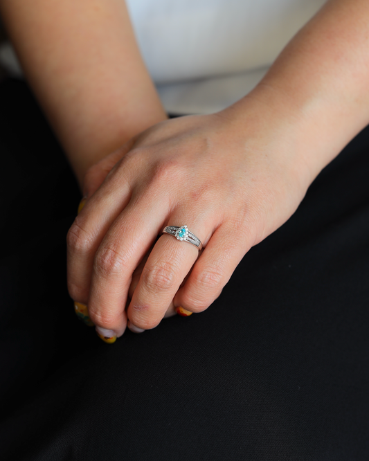 【スペシャル】パライバトルマリンPtリング