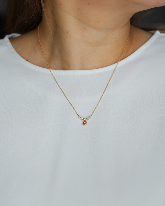 【スペシャル】インペリアルトパーズK18ペンダント