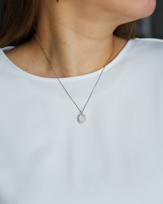 【スペシャル】ウォーターオパールPtペンダント