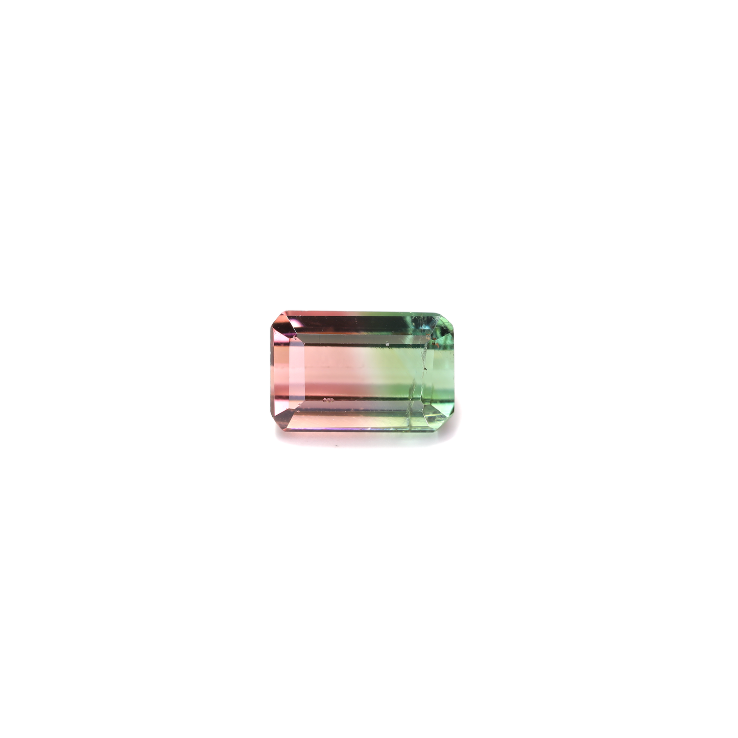 バイカラートルマリン　ルース　0.4ct