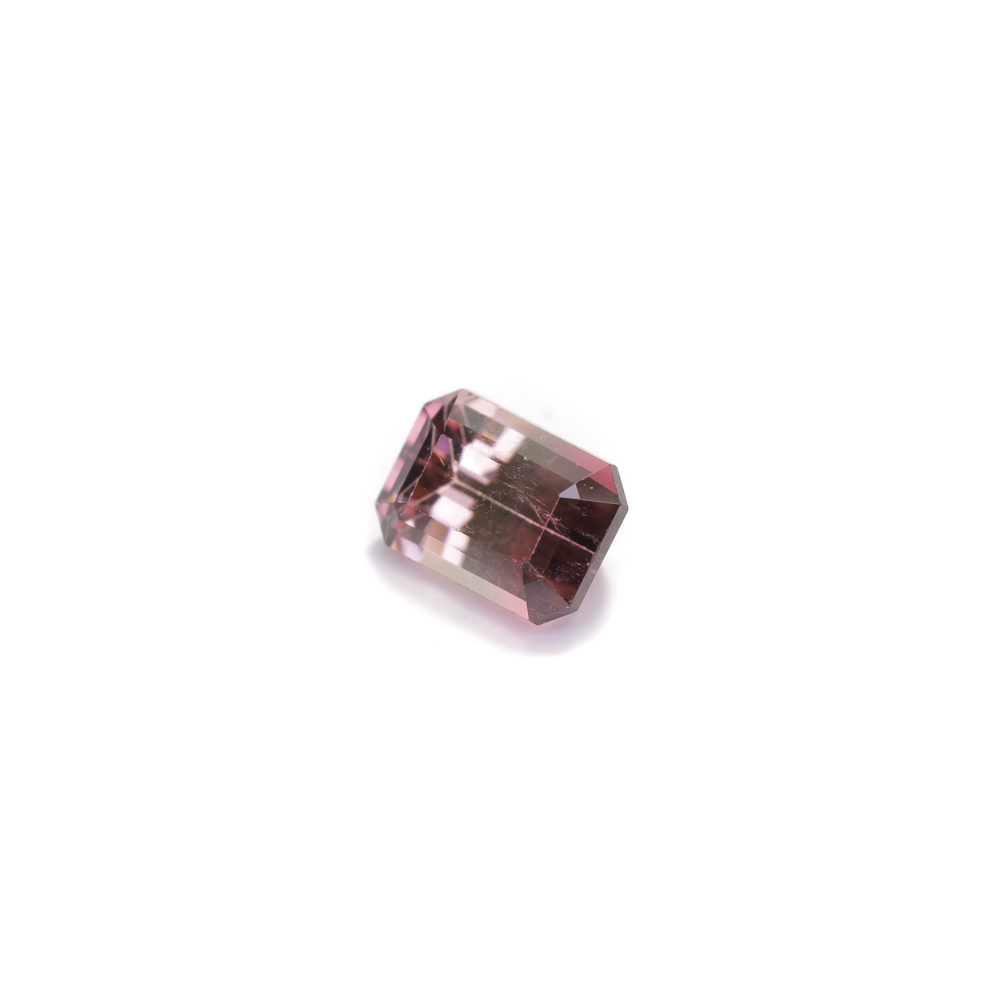 バイカラートルマリン　ルース　0.42ct