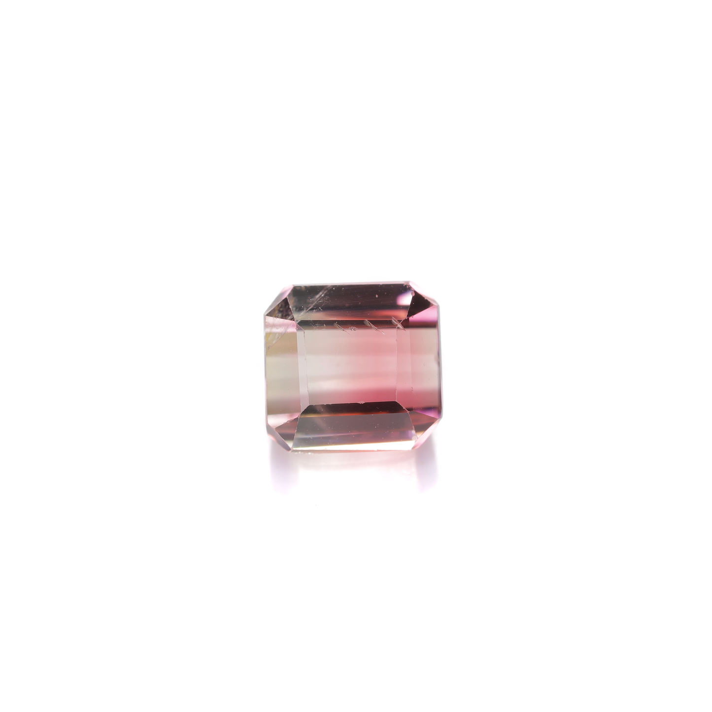 バイカラートルマリン　ルース　0.88ct