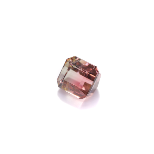 バイカラートルマリン　ルース　0.88ct