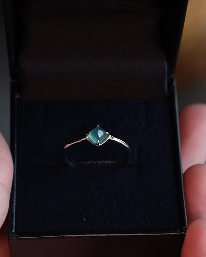 【店主手作り】グランディディエライトPtリング