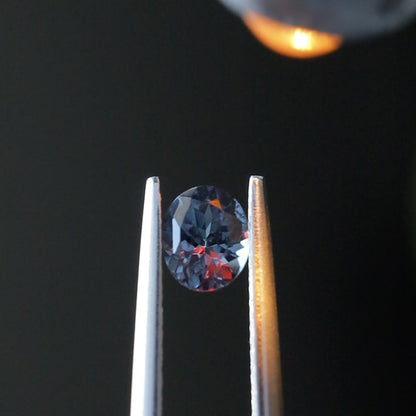 ベキリーブルーガーネット　ルース　0.46ct