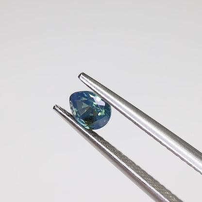 バイカラーサファイア　ルース　0.43ct