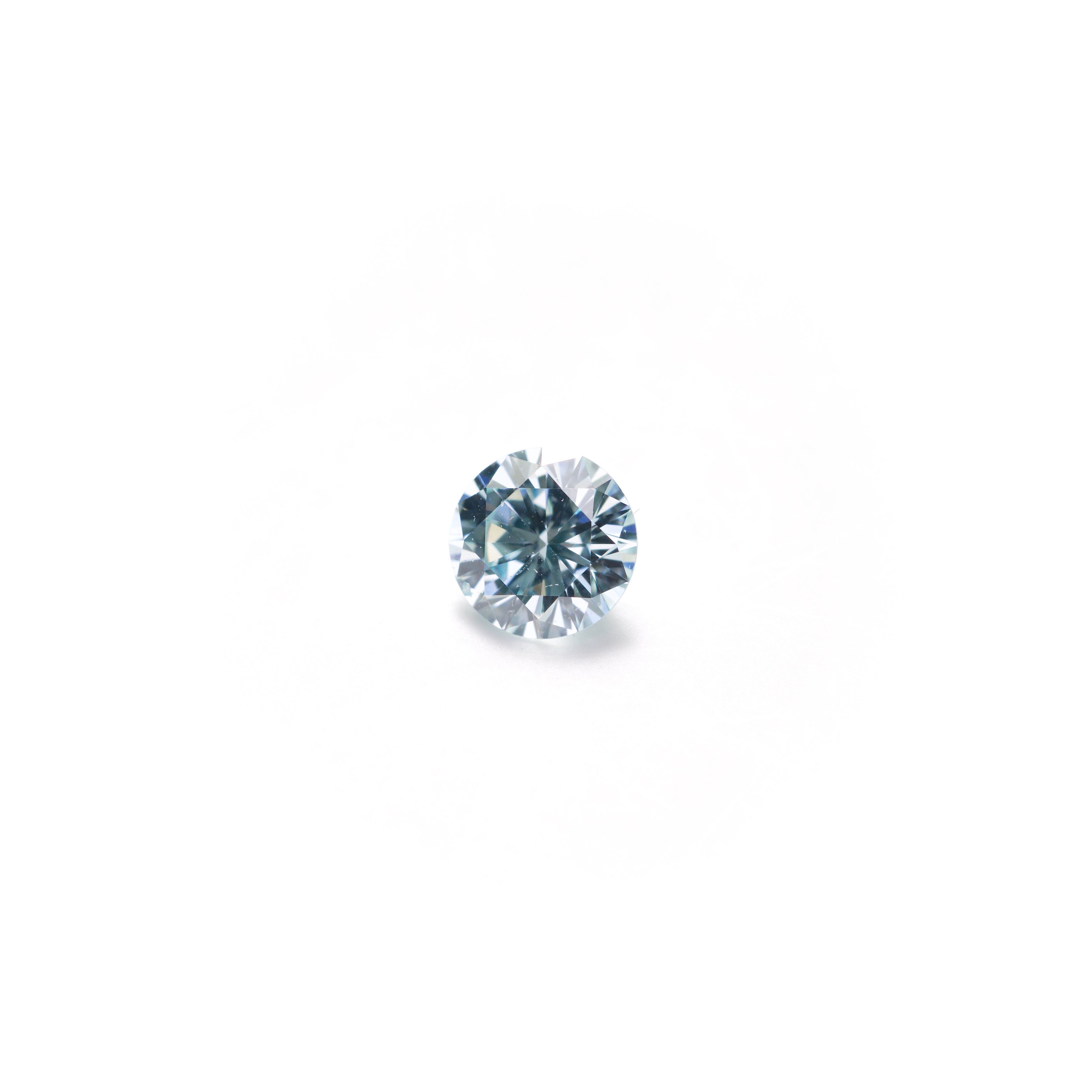 アイスブルーダイヤモンド 2.1㎜×5P 計0.174ct ルース
