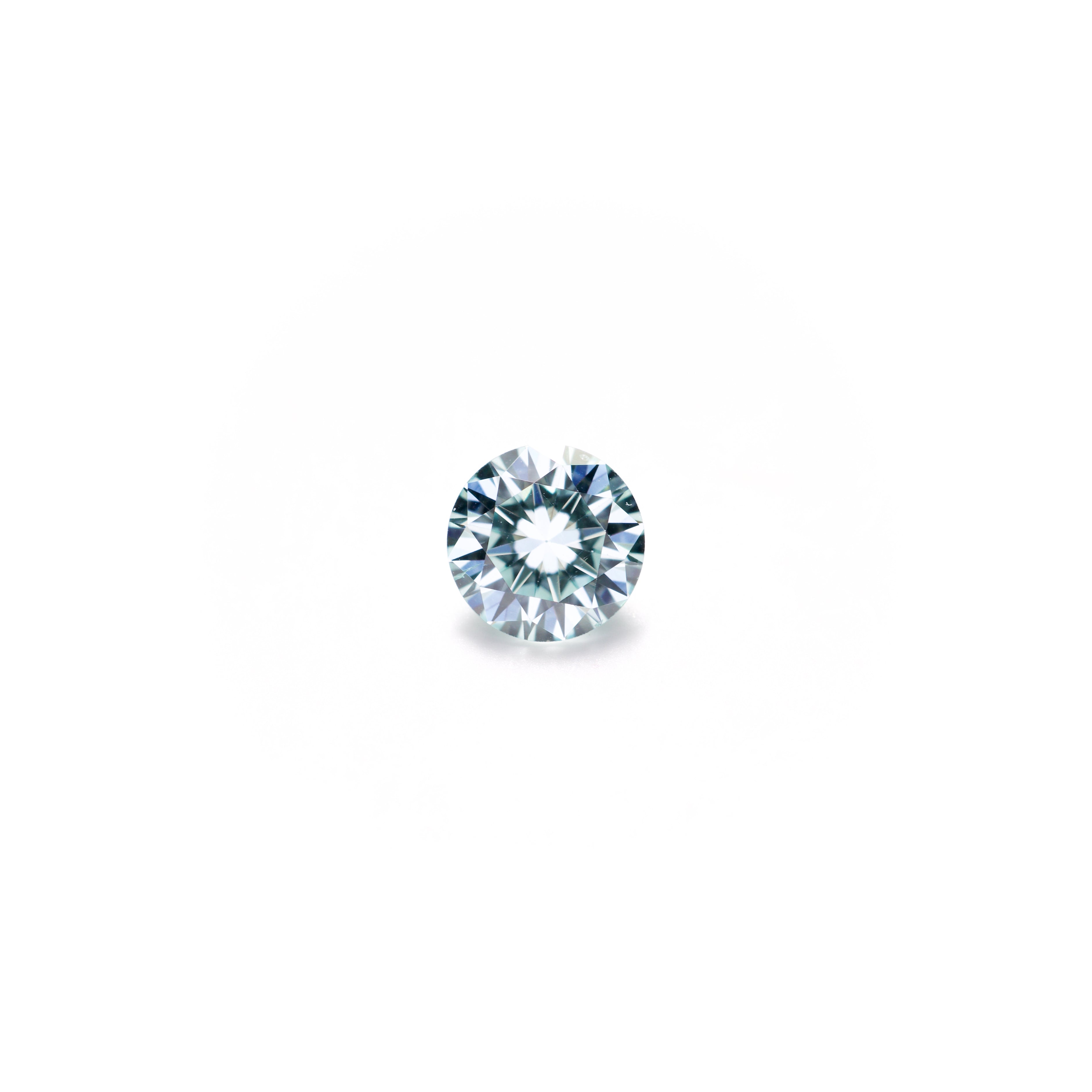 アイスブルーダイヤモンド　ルース　0.12ct