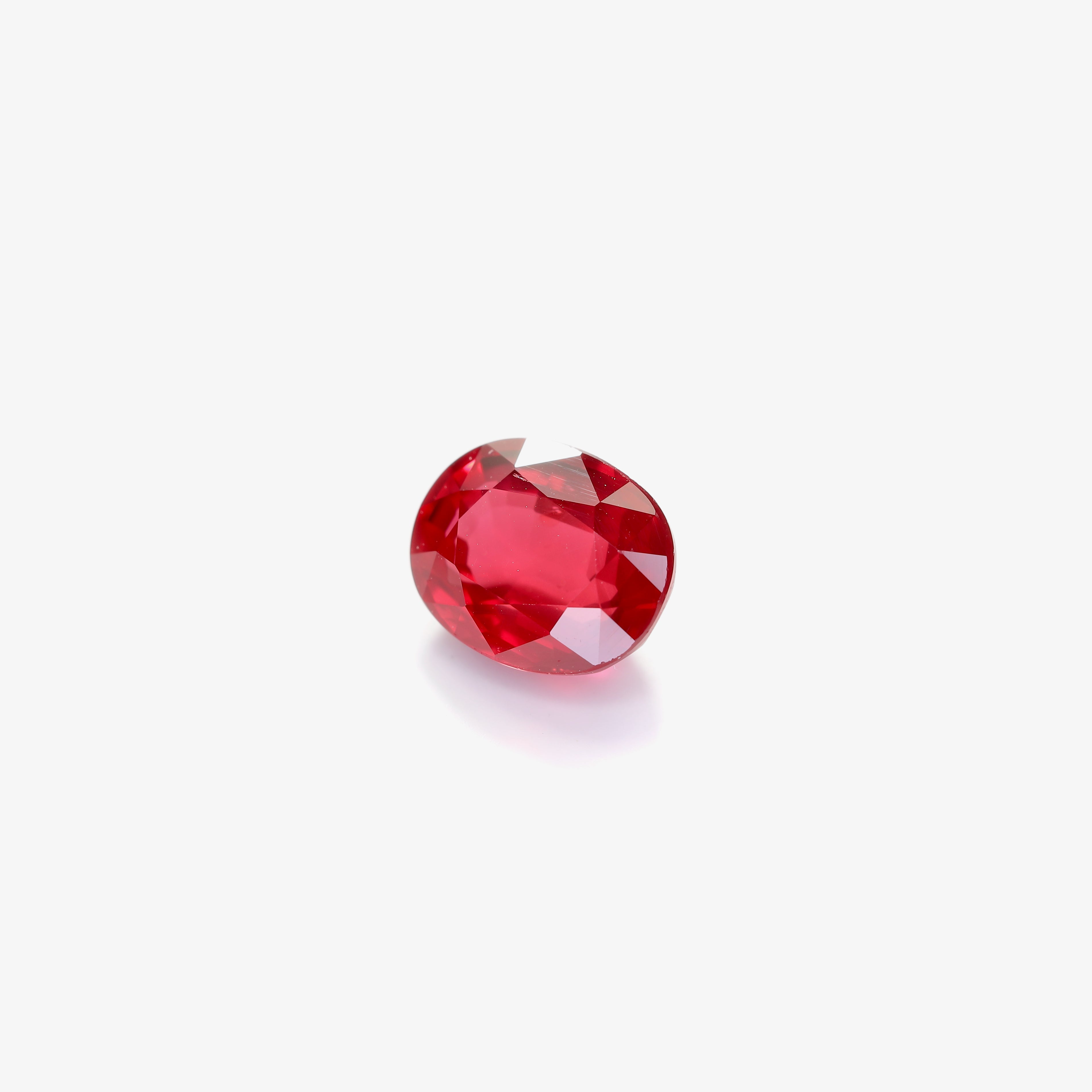 素材/材料ルビー ルース 約0.43ct 〔52〕 - 各種パーツ