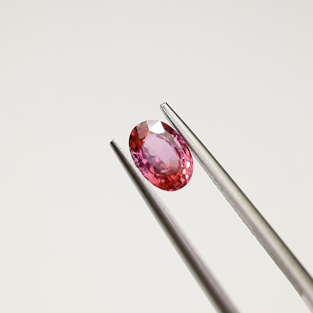 パパラチアサファイア ルース 0.79ct 鑑別書付き – GEMTERASU_ジェムテラス